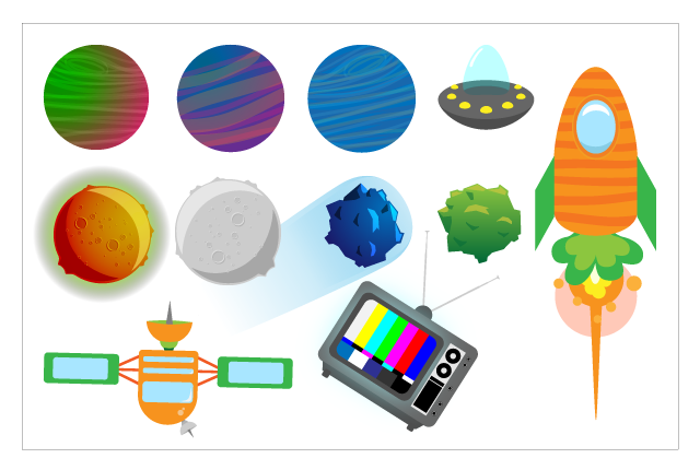 Space Map Environment Assets