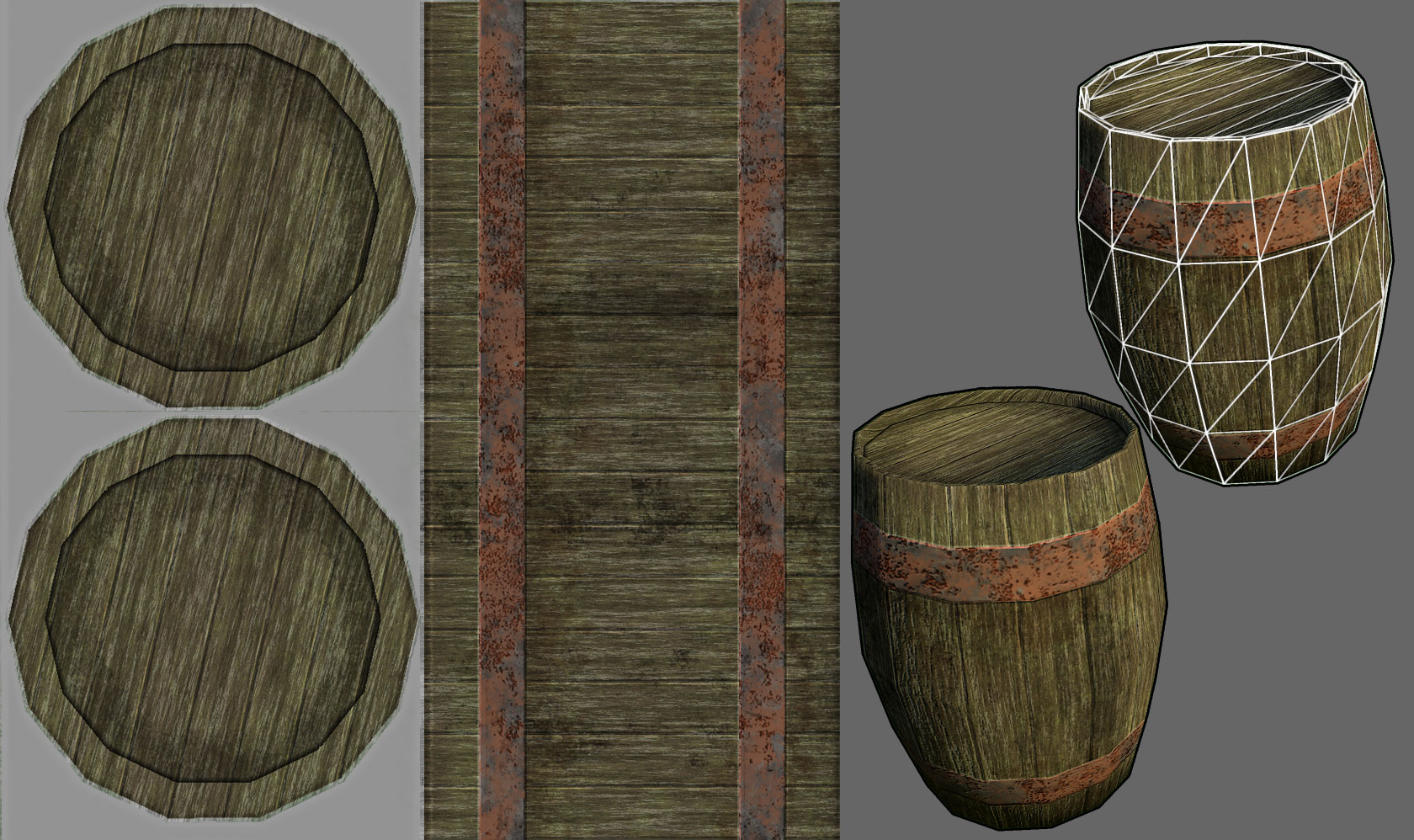 Wooden barrel