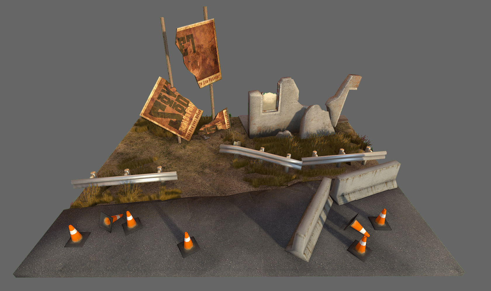 Abandon Highway scene