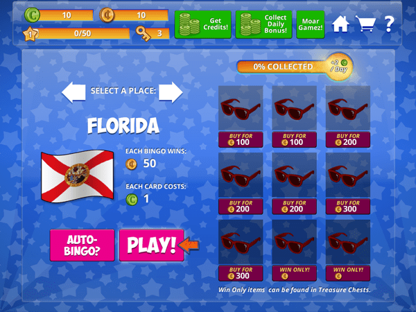 Bingo Heaven - Stage Select Bingo Heaven - Stage Select