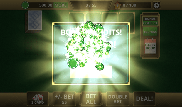 Vegas Solitaire - Bonus Credits FX