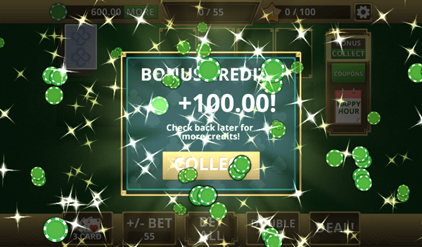 Vegas Solitaire - Bonus Credits FX
