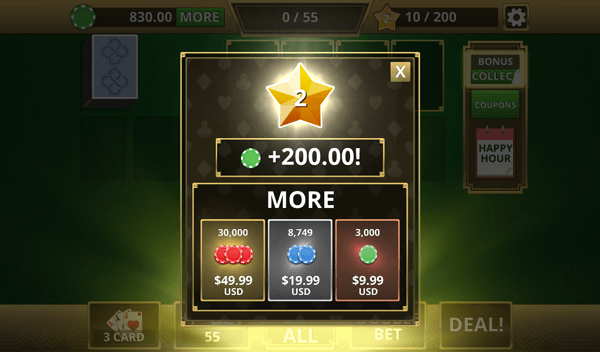 Vegas Solitaire - Level Up